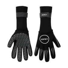 Image of Zone 3 Neoprene Swim Gloves Medium Black/silver 2mm Insulation high Stretch