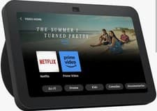Image of AMAZON ECHO SHOW 8 3rd GEN SMART SPEAKER - CHARCOAL BLACK - LATEST MODEL
