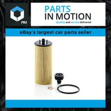 Image of Oil Filter HU6015zKIT Mann 11428513948 11428570590 11428575210 11428585237 New