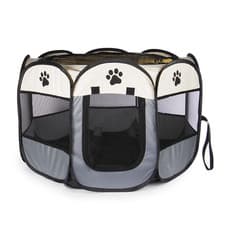 Image of Portable Pet Playpen Pop Up Play Pen For Small Dogs, Puppies & Kittens Pukkr