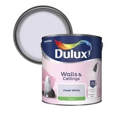 Image of Dulux Silk Smooth Creamy Emulsion Walls Ceilings Paint 2.5L Colours