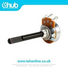 Image of 47K Logarithmic 24mm, Metal Case, Solder Lug Potentiometer