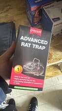Image of Rentokil Rat Trap Quick Set 1 Pack Easy Traps Rodent Pest Trap Rat Control