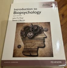Image of Introduction to Biopsychology, Global Edition by John P.J. Pinel (Paperback,...