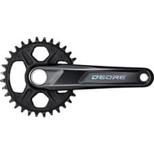 Image of Shimano Deore FC-M6120 Deore chainset, 12-speed, 55 mm Boost chainline