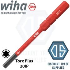 Image of Wiha Torx Plus 20lP SlimBit Replacement Slim Bit VDE SoftFinish SlimVario 43150