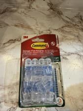 Image of Command Outdoor Decorating Light Clips - 16 Mini Hooks and 20 Standard, Clear