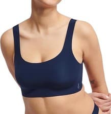 Image of Sloggi Womens Zero Feel 2.0 Top Medium Navy Blue RRP £30