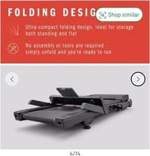 Image of Adidas T-24c Treadmill with Connected Fitness463/3796 Argos £799