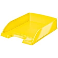 Image of Leitz WOW Letter Tray A4 Yellow 52263016