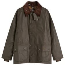 Image of BARBOUR CLASSIC BEDALE WAX JACKET Olive