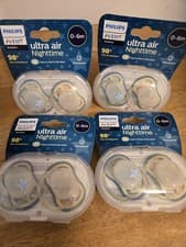 Image of Philips Avent Soother Ultra Air Nighttime 0-6m (New) Sealed