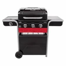 Image of Char-Broil Gas2Coal 330 - 3 Burner Dual Fuel BBQ Grill with Side Burner 140723