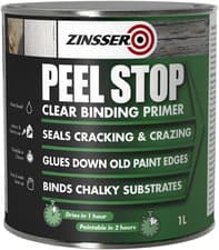 Image of Zinsser Peel Stop Clear Binding Primer 1 Litre ZINPSP1L