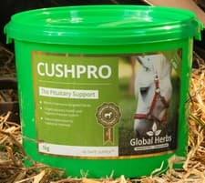 Image of Global Herbs CushPro C-Aid Immune Support Cushings Coat Hormone Horse Supplement