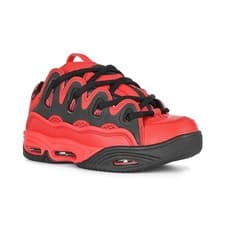 Image of Osiris D3 2001 Skate Shoes - Red/Black/Red