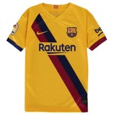 Image of Barcelona Football Shirt Away Kids Sizes 100% Official Nike FCB 2019/20