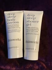 Image of THIS WORKS Deep Sleep Shower Gel & Body Cocoon 2 X 100ml.