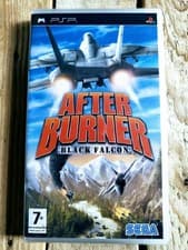Image of After Burner Black Falcon PSP UK New Sealed 2007 Game Complete Sega Sony