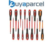 Image of Bahco BE-9876S BE-9872 ERGO Screwdriver Set 14 Piece BAH9876S