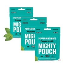 Image of Peppersmith English Peppermint Xylitol Mints 50g Mighty Box (Pack of 3)