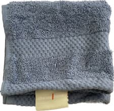 Image of Chelsea Home 100% Cotton 12" x 12" Wash Towel - Regatta Blue