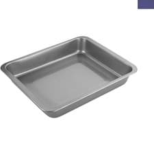 Image of Robust 23x18x5cm Non-Stick Roasting Pan - Perfect for Meat, Vegetables, and More