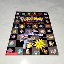 Image of NEW VTG 1999 The Official Pokemon Collector's Sticker Book by Maria S Barbo