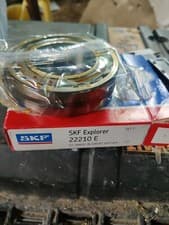 Image of 22210E SKF 50 x 90 x 23 mm SPHERICAL ROLLER Spherical roller bearing