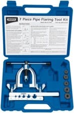 Image of Draper Copper Classic Car Brake Pipe Lap Flaring Repair Line Tool Kit 51762