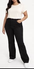 Image of NWT Levi's 725 High Rise Bootcut Black Hypersoft Stretch Jeans Sz 24W
