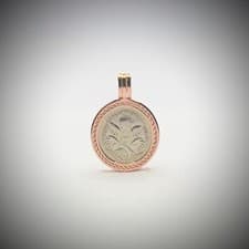 Image of Rose Gold VS Pendant - Australian 5 Cent: Mint Coins: Choose the Year 1966-2025