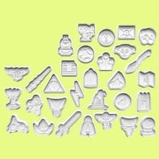 Image of Inspired By Harry Potter Cookie Cutters and Embossers Comple Set