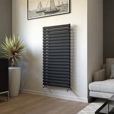 Image of Ximax Champion Anthracite Vertical Designer Radiator 600x1164mm 2369BTU Heat New