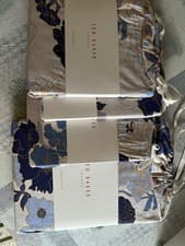Image of Ted Baker New Romantics Floral Double Duvet And 3 Pillowcases