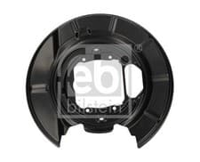 Image of Febi Rear Right Brake Disc Dust Cover Shield Plate For Bmw 5