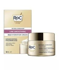 Image of ROC LINE SMOOTHING MAX HYDRATION CREAM ADVANCE RETINOL HYALURONIC ACID 50ml NEW