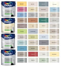 Image of Dulux Emulsion Silk Paint ALL COLOURS 2.5L - Walls & Ceiling