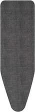 Image of Brabantia Ironing Board Cover, 2mm Foam Denim Black, size C (124x45 cm)
