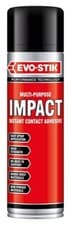 Image of EVO-STIK Impact Adhesive Spray 200ml, Bonds quick on Contact High Shear Strength