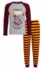 Image of Mens Harry Potter Pyjamas Alumni Hogwarts PJs Gryffindor T-Shirt + Lounge Pants