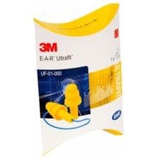 Image of 3M EAR UF-01-000 Ultrafit CORDED Ear Plugs Reusable Washable Comfortable SNR 32d