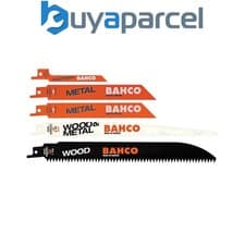Image of Bahco 3940-MIX-SET-5P Sabre Saw Blade Set, 5 Piece BAH3940MIX5P