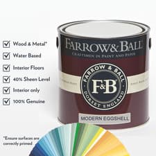 Image of 2.5L - Farrow and Ball Paint - Modern Eggshell - Current Colours