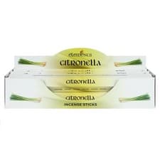 Image of Set of 6 Packets of Elements Citronella Incense Sticks