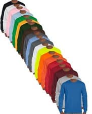 Image of Gildan Ultra Cotton Long Sleeve Tee T-Shirt S-5XL