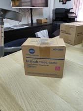 Image of Konica Minolta BizHub C3850 C3350 Magenta Toner Cartridge TNP48M Genuine A5X0350