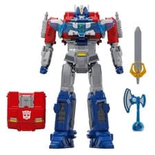 Image of Transformers One Power Flip Optimus Prime (Orion Pax) Interactive Action Figure