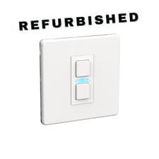 Image of LightwaveRF Smart Dimmer (1 Gang) - White Metal - Refurbished
