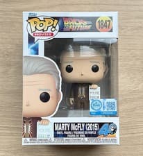 Image of Funko Pop Back To The Future Marty McFly 2015 #1847 + Free Protector